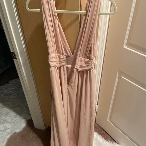 Lulus Heavenly Hues Blush Maxi Dress - Picture 9 of 11